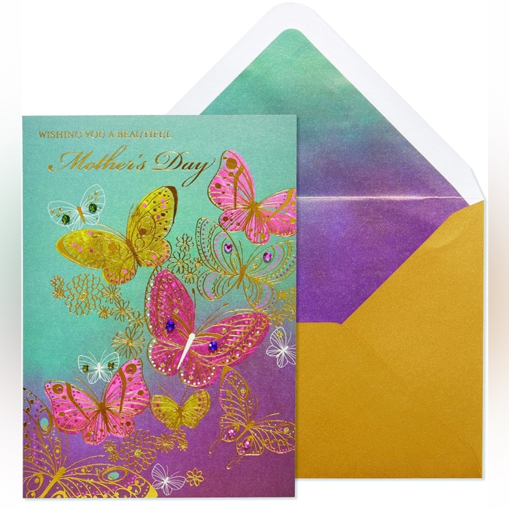 NIQUEA.D Mother’s Day Card | Ornate Butterflies
